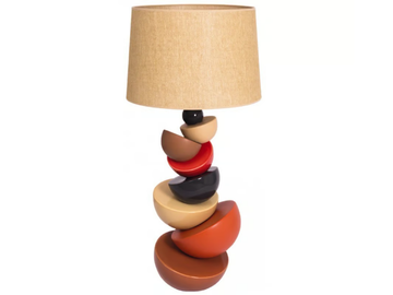 BLUEMOON - Ceramic table lamp by Flam & Luce - view 3